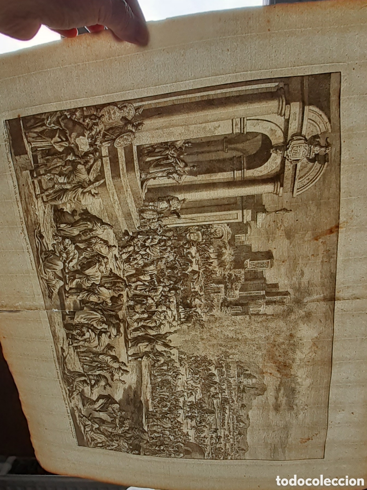 Arte: La sexta plaga de Egipto - 1704 - J. Luyken - Foto 5