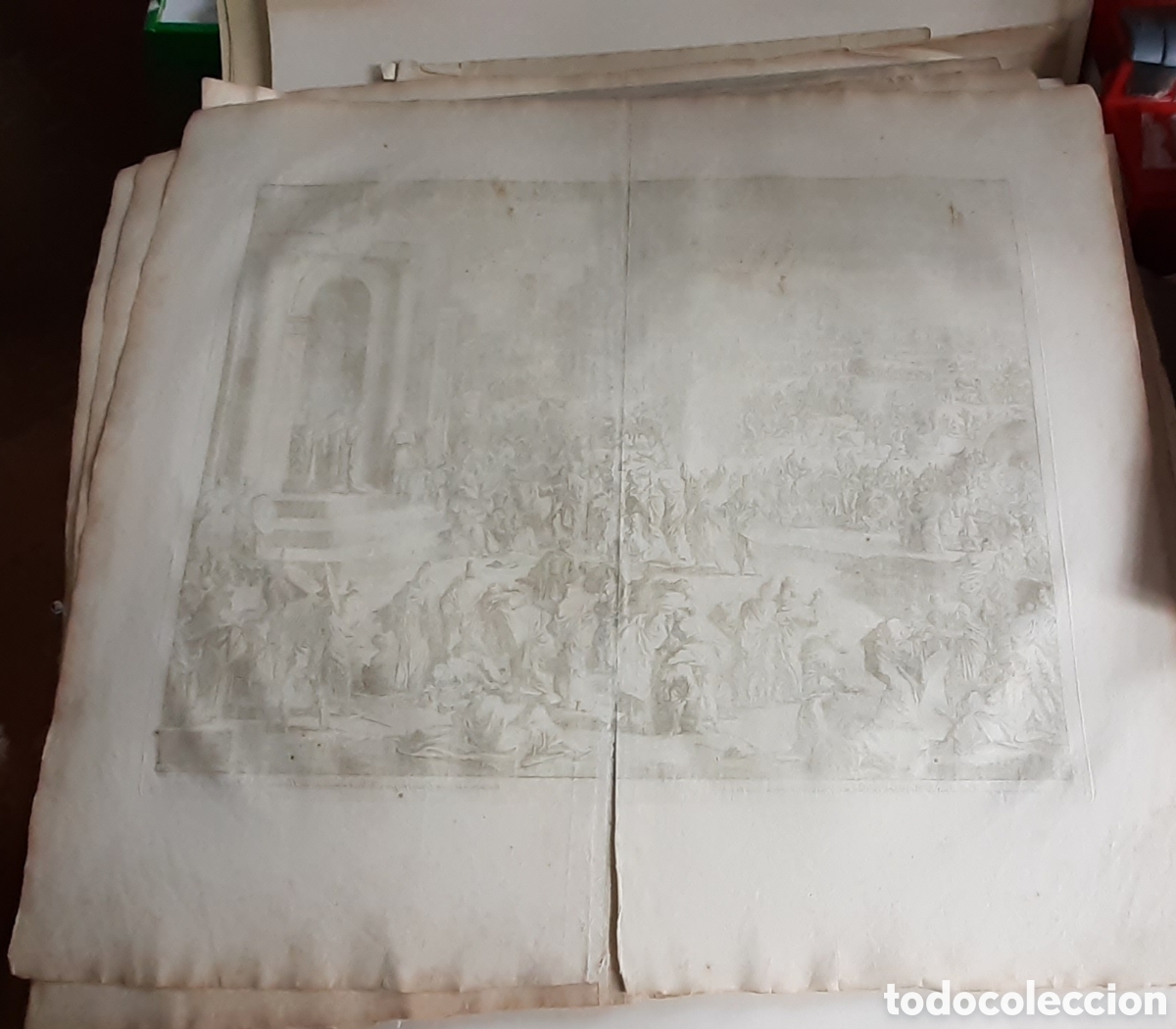 Arte: La sexta plaga de Egipto - 1704 - J. Luyken - Foto 6