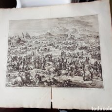 Arte: GRABADO - LA QUINTA PLAGA - LA PESTE BOVINA - JAN LUYCKEN - 1708