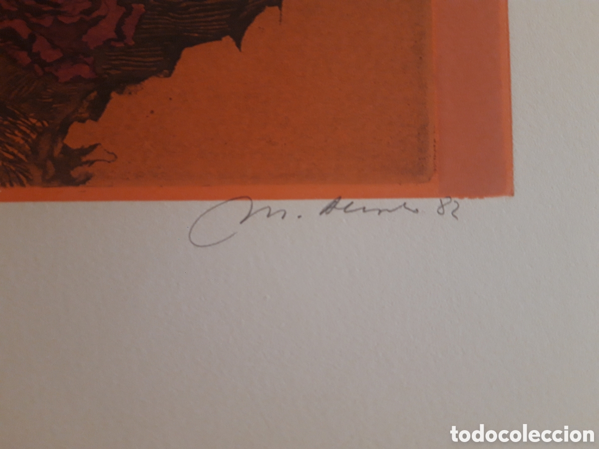 Arte: Manuel Alcorlo, grabado (1982) - Foto 2