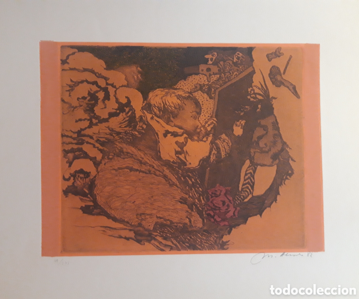 Arte: Manuel Alcorlo, grabado (1982) - Foto 6