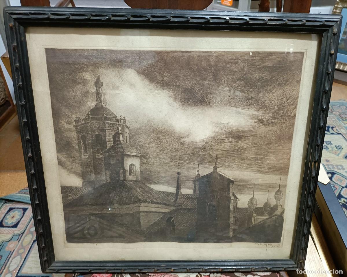 Arte: Sabadell L&oacute;pez. Grabado. 1948 - Foto 6
