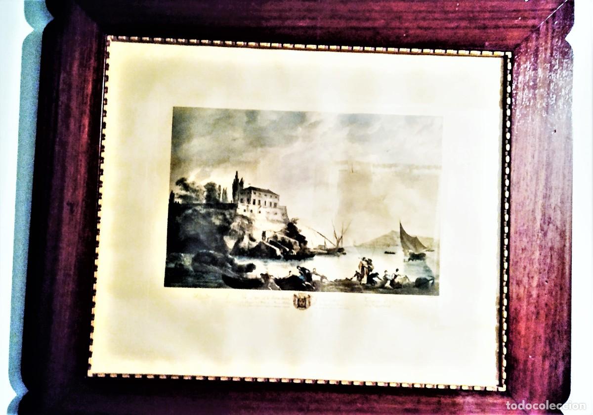 Arte: Antiguo Grabado Iluminado. - Foto 6