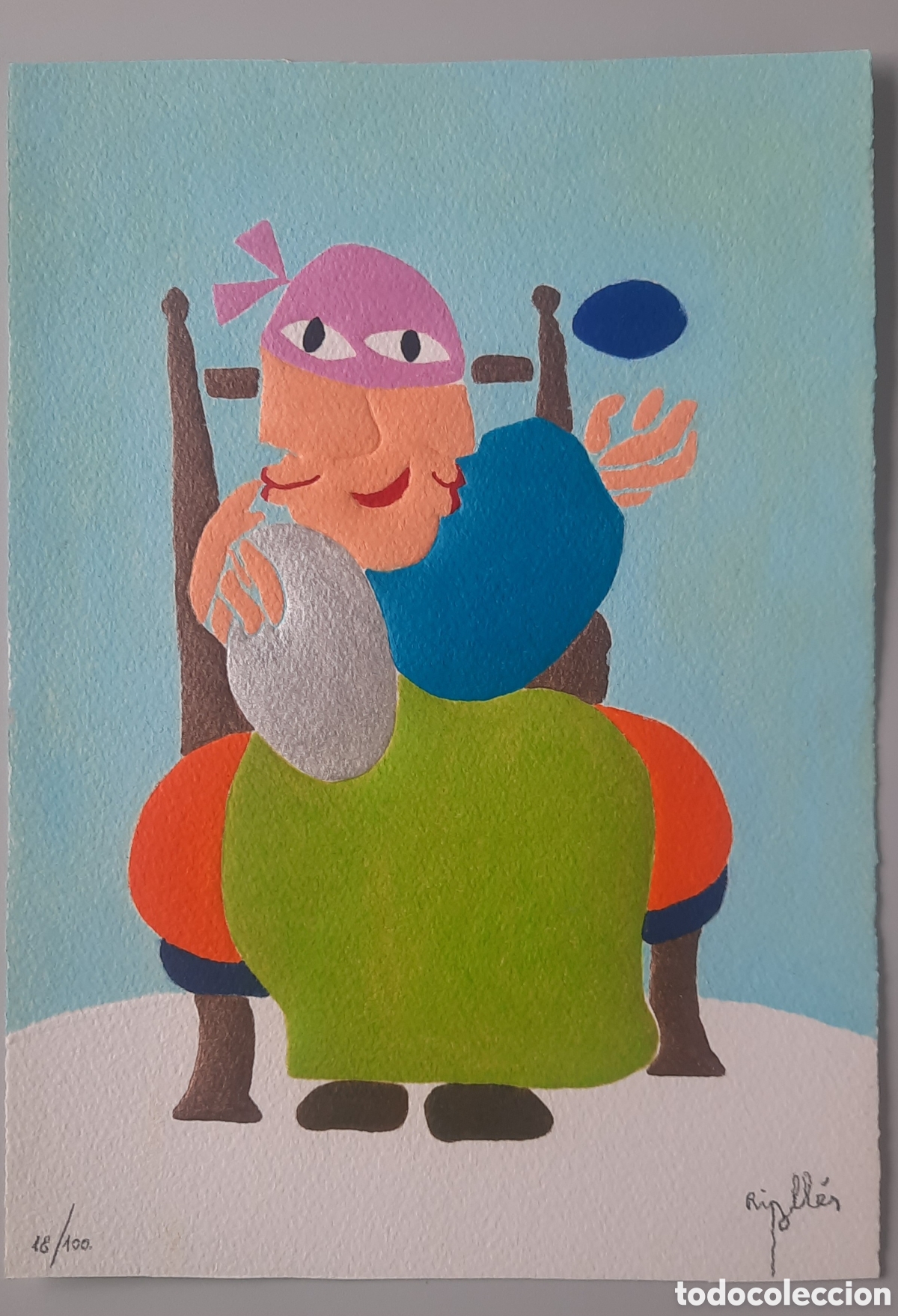 Arte: GRABADO GARCIA RIPOLLES. - Foto 1