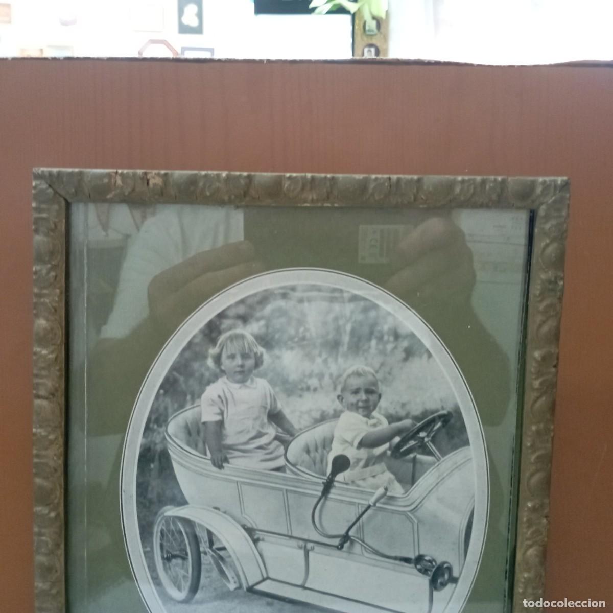 Arte: cuadro antiguo grabado - Foto 3