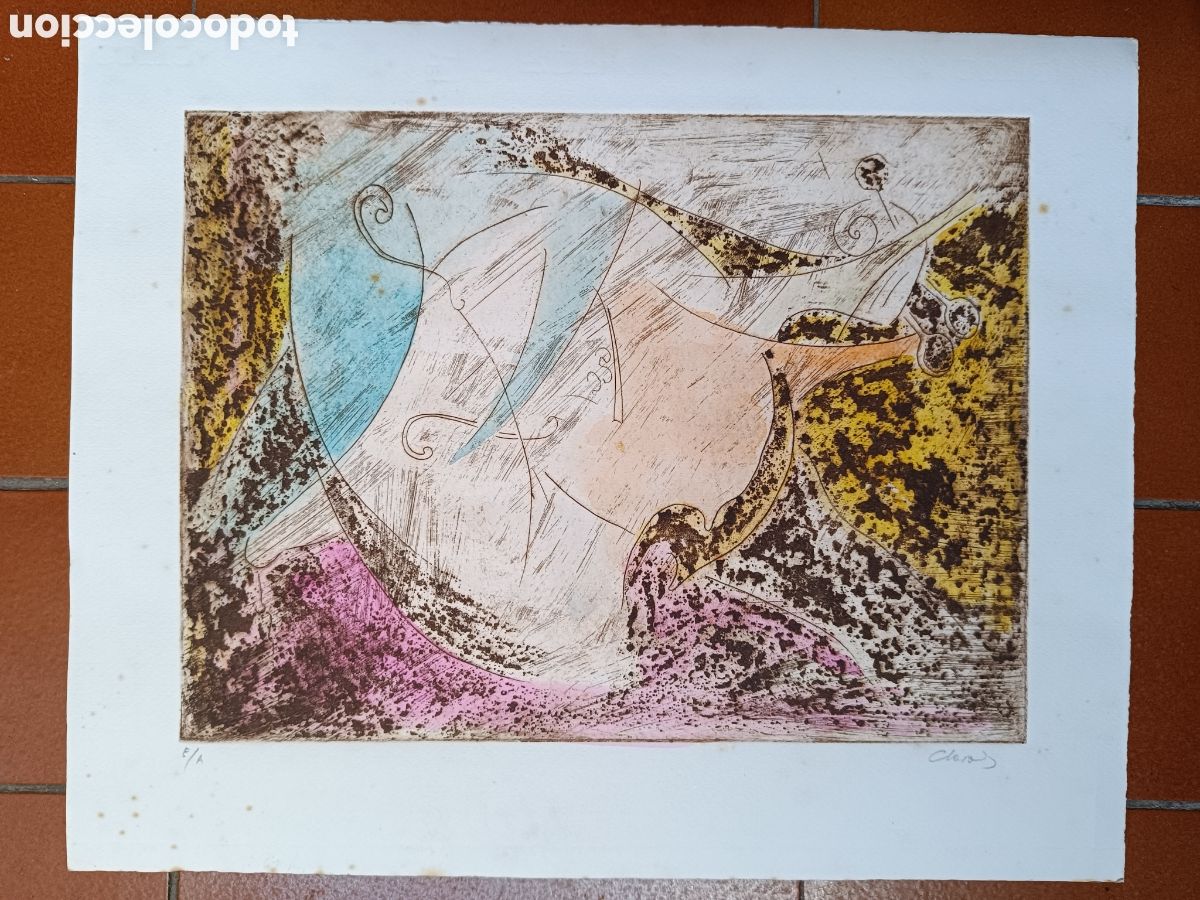 Arte: Grabado abstracto colorido - Foto 2