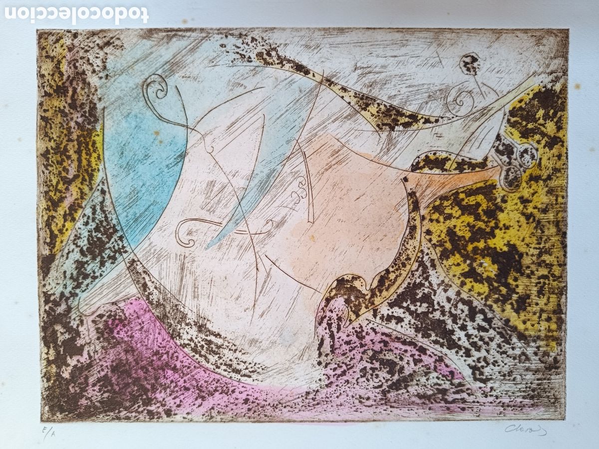 Arte: Grabado abstracto colorido - Foto 3