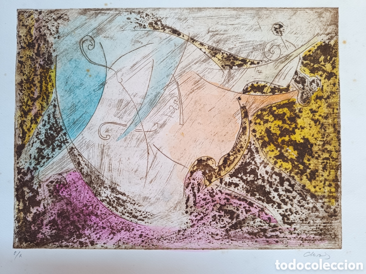 Arte: Grabado abstracto colorido - Foto 8