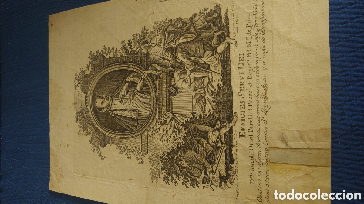 Arte: GRABADO DEL 1764 - Foto 2