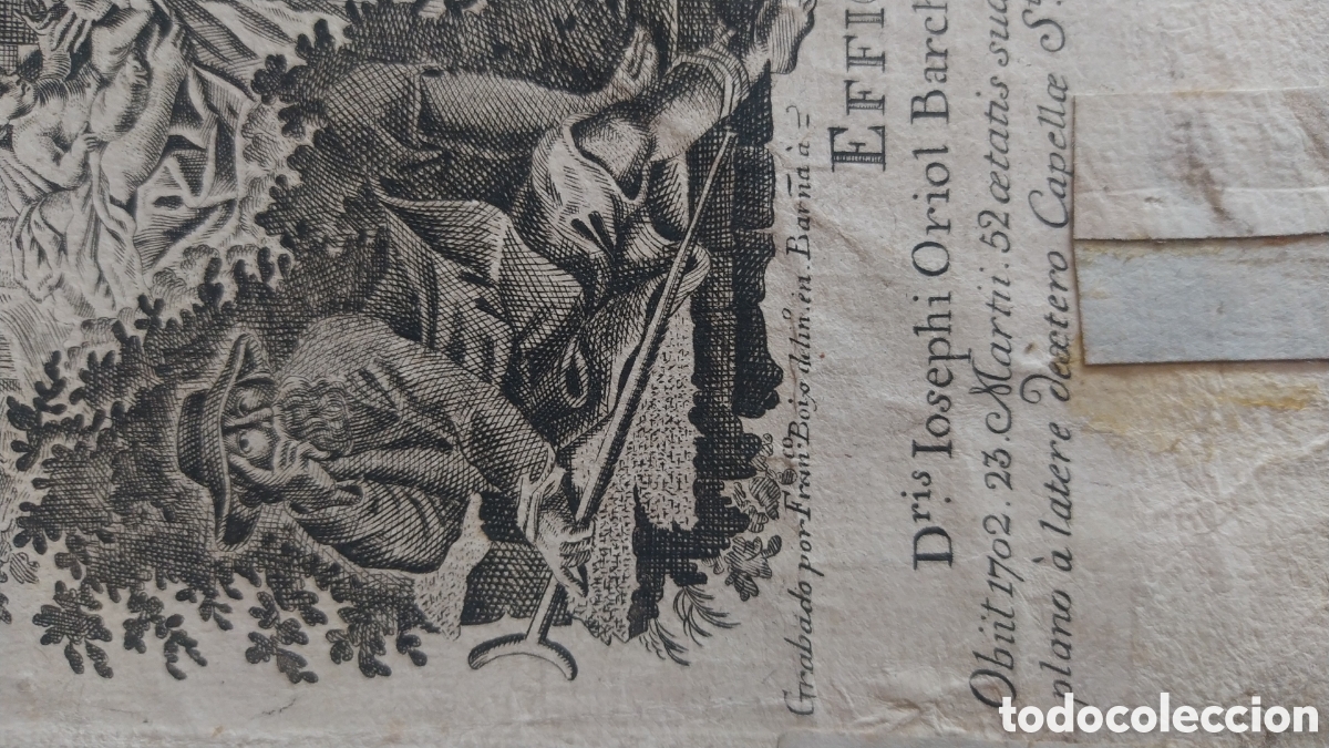 Arte: GRABADO DEL 1764 - Foto 4
