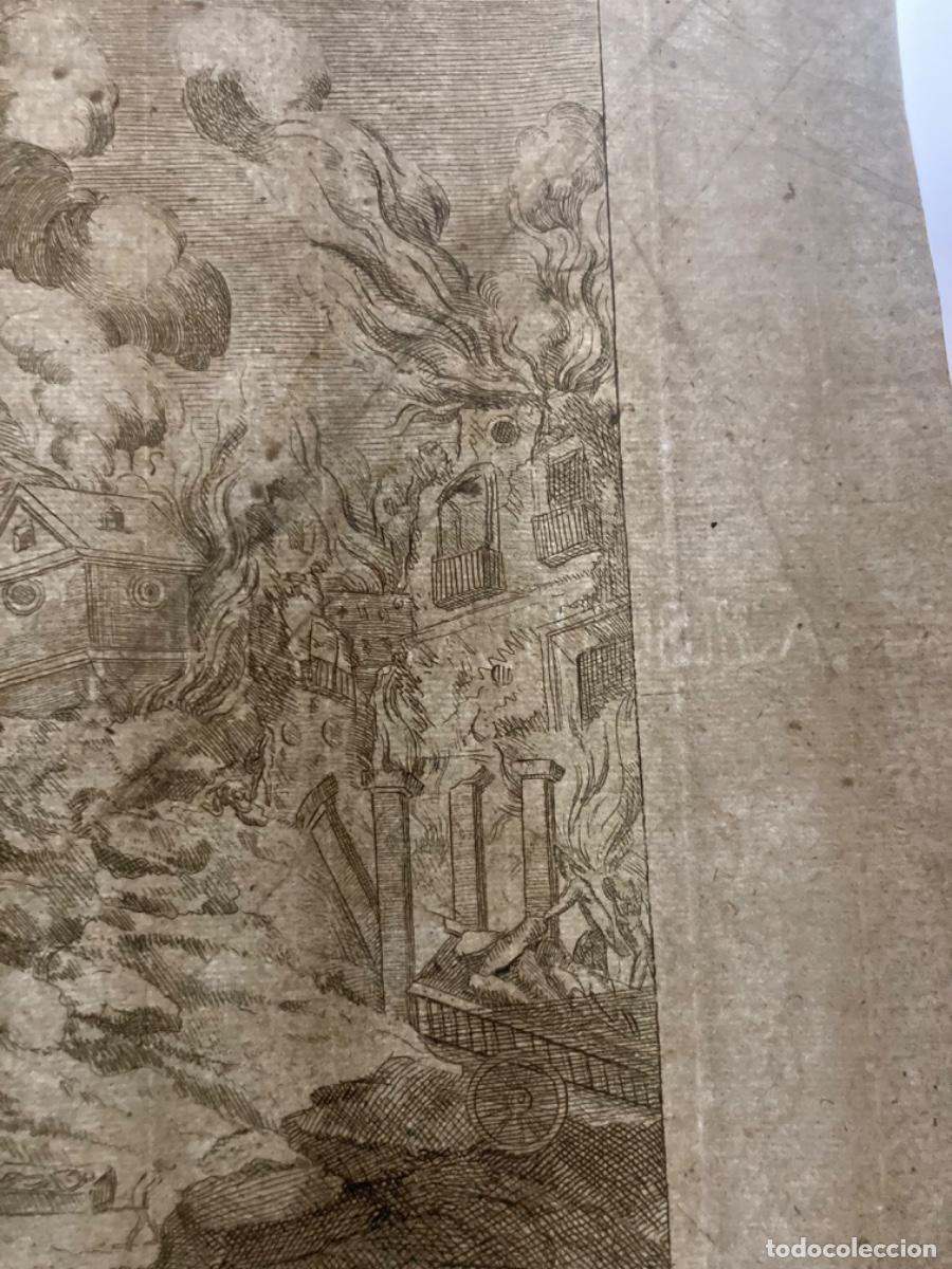 Arte: Grabado del incendio de la Plaza Mayor en 1790 - Foto 21
