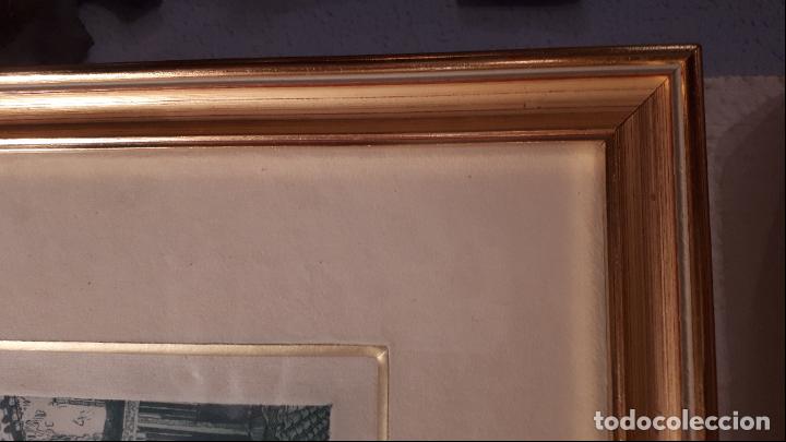 Arte: Manuel Castro Gil. Aguafuerte. La Alberca. - Foto 6