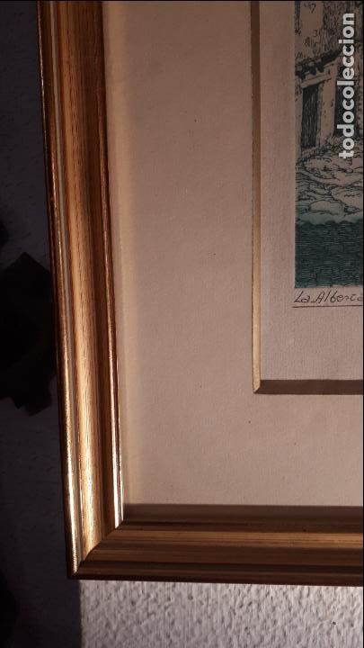 Arte: Manuel Castro Gil. Aguafuerte. La Alberca. - Foto 8