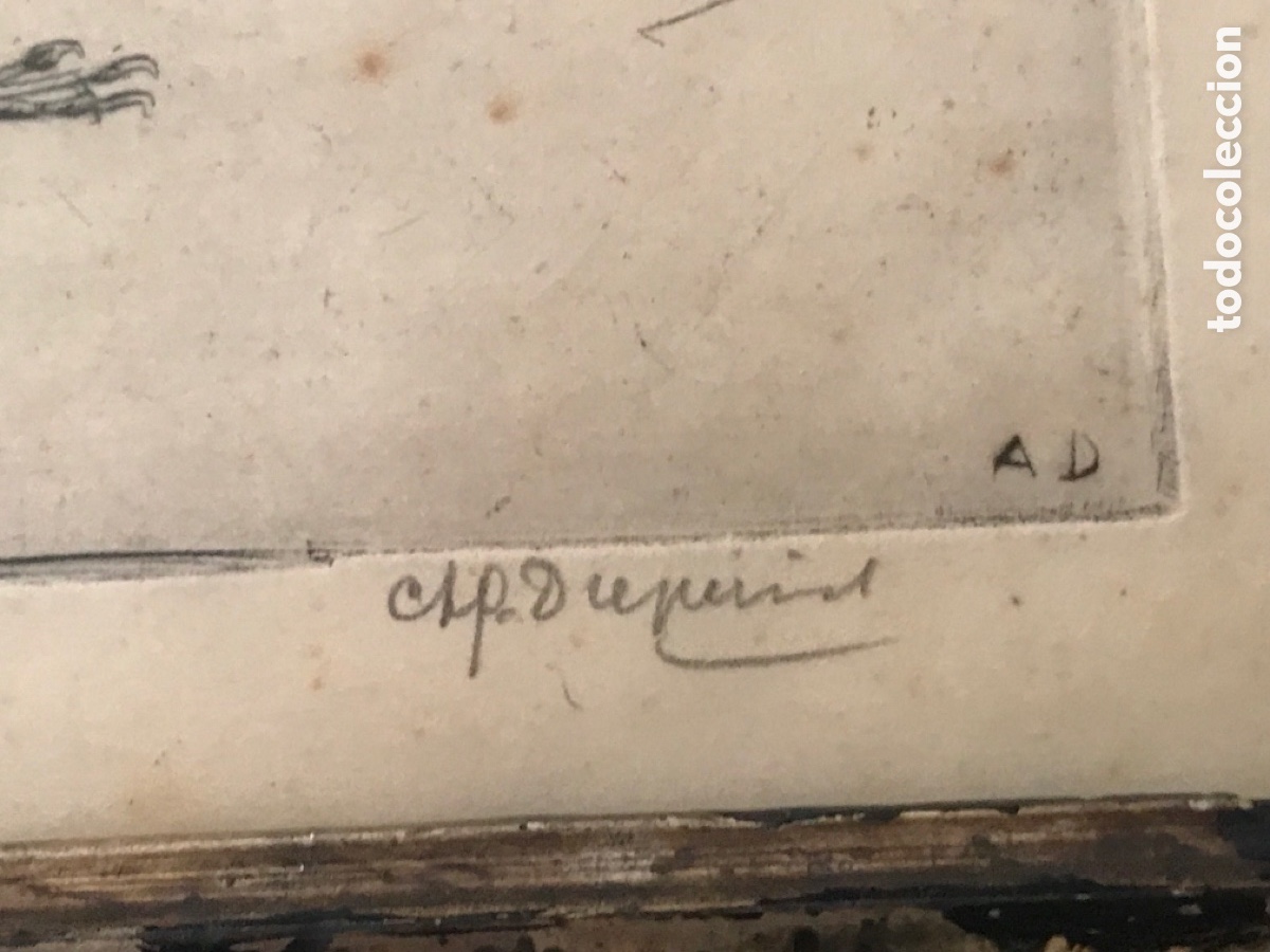 Arte: Antiguo grabado - Foto 8