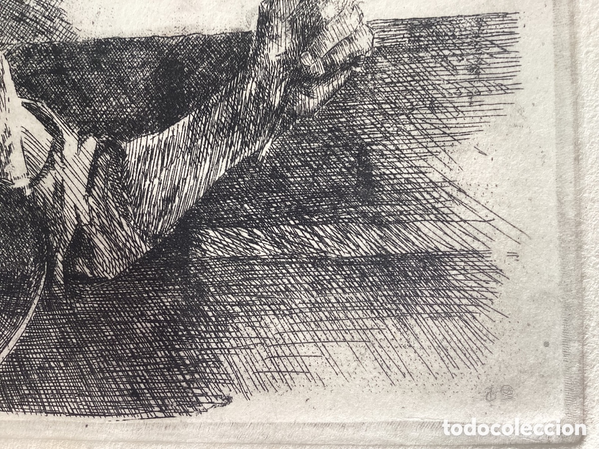 Arte: Grabado marca del artista y numerado - Foto 3