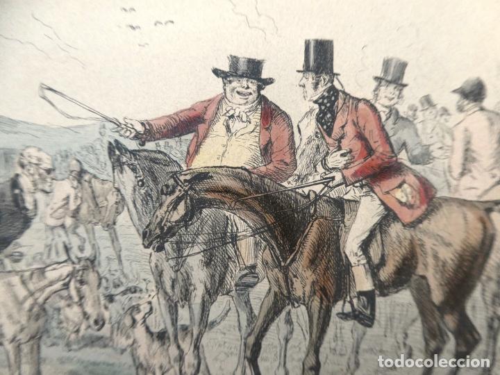 Arte: Grabado coloreado original de Jhon Leech y Phiz - Foto 4