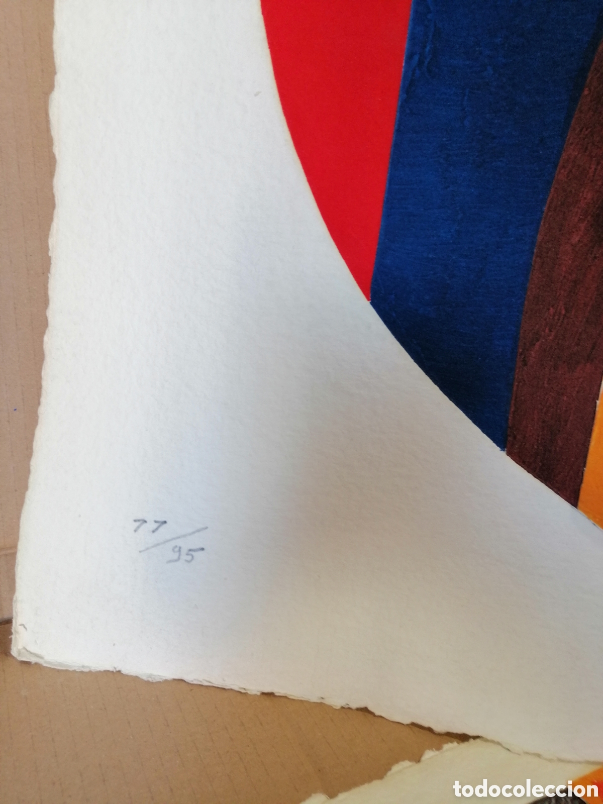 Arte: GRAN GRABADO COLLAGE DE MAX PAPART - Foto 3