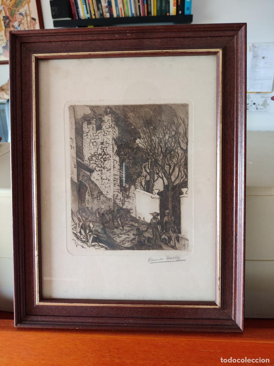 Arte: Grabado Ramon Batlle aiguafort - Foto 1