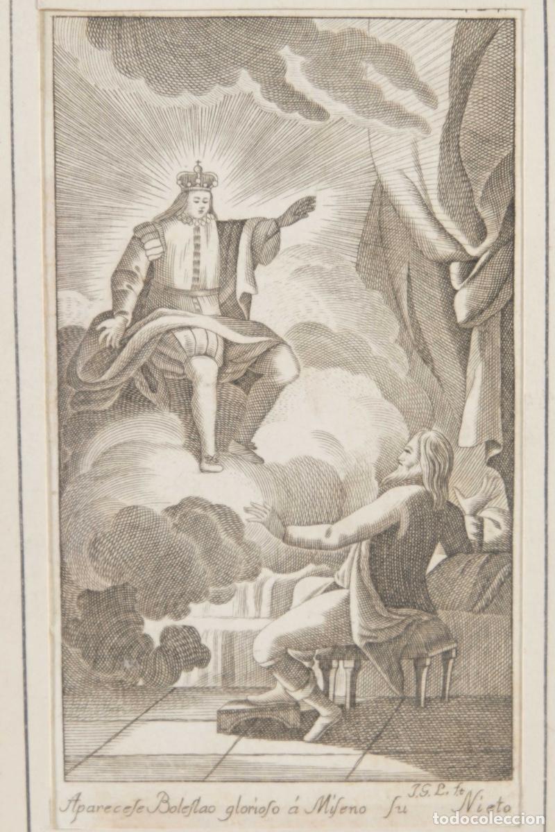 Arte: Grabado Escena b&iacute;blica - Gio.Lapi grabador 1780 - Foto 3
