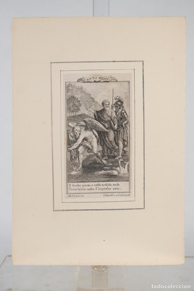 Arte: Grabado Escena b&iacute;blica 1781 - Foto 2