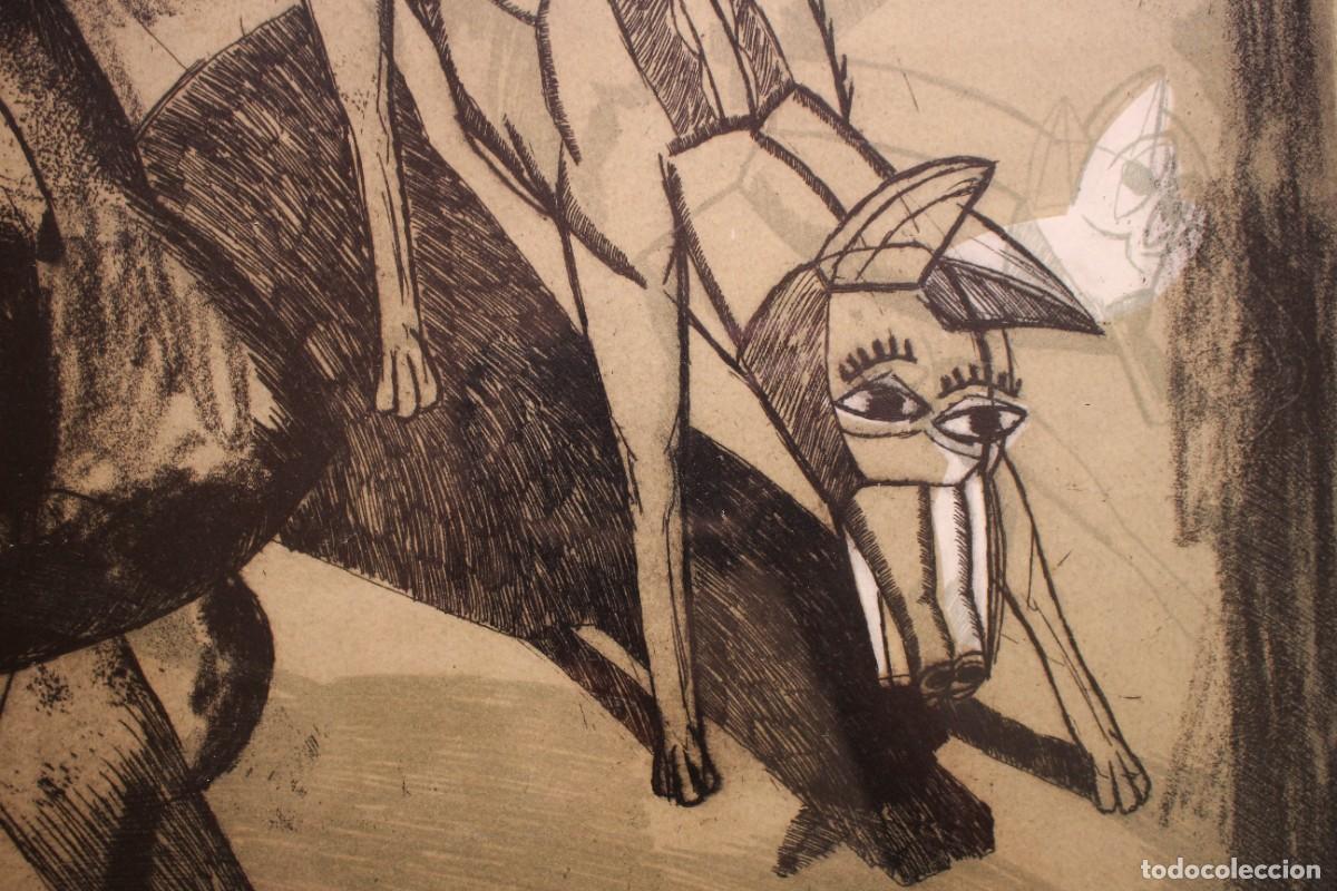 Arte: LECHUGA, David. Sin t&iacute;tulo. Obra gr&aacute;fica. - Foto 3