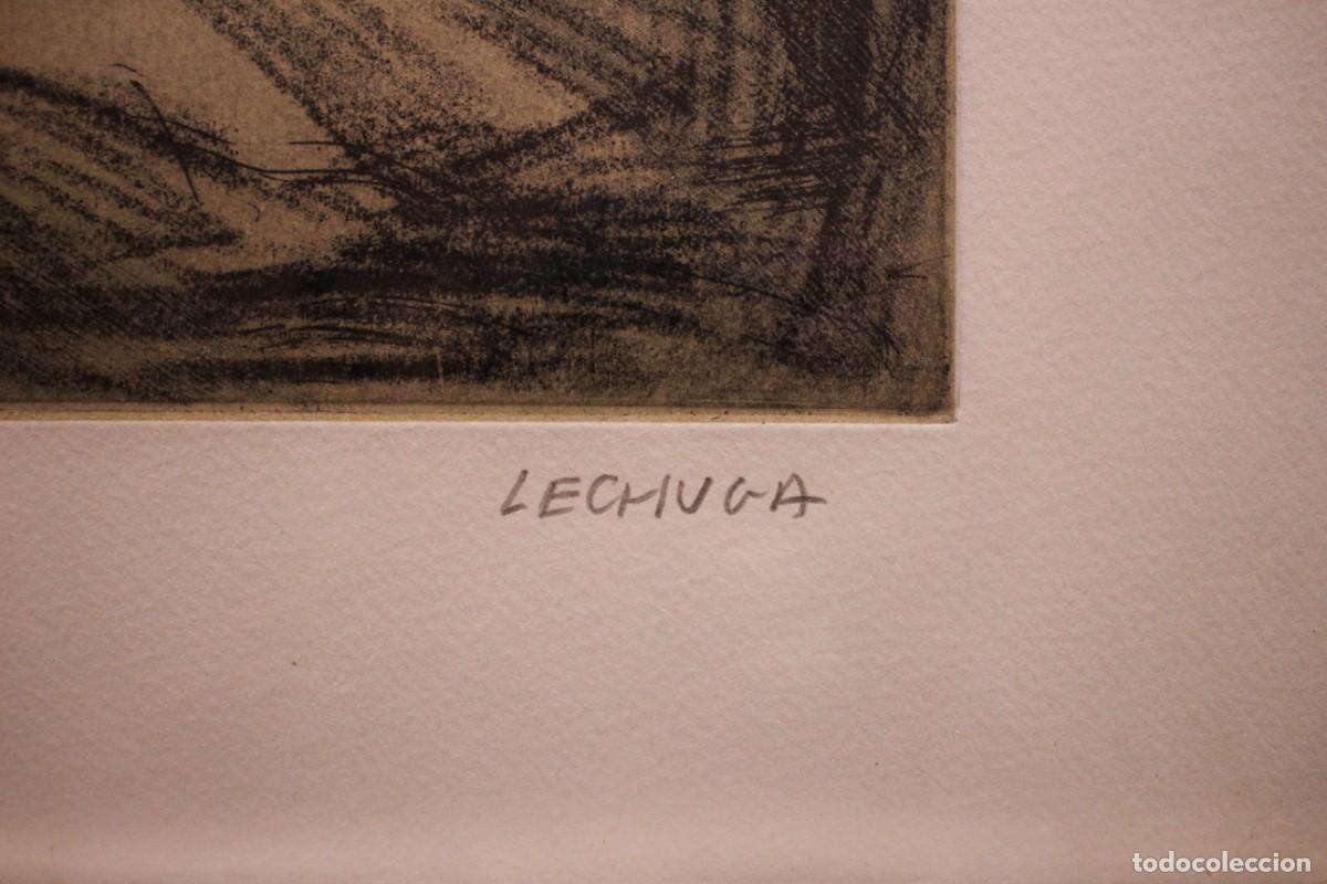 Arte: LECHUGA, David. Sin t&iacute;tulo. Obra gr&aacute;fica. - Foto 4