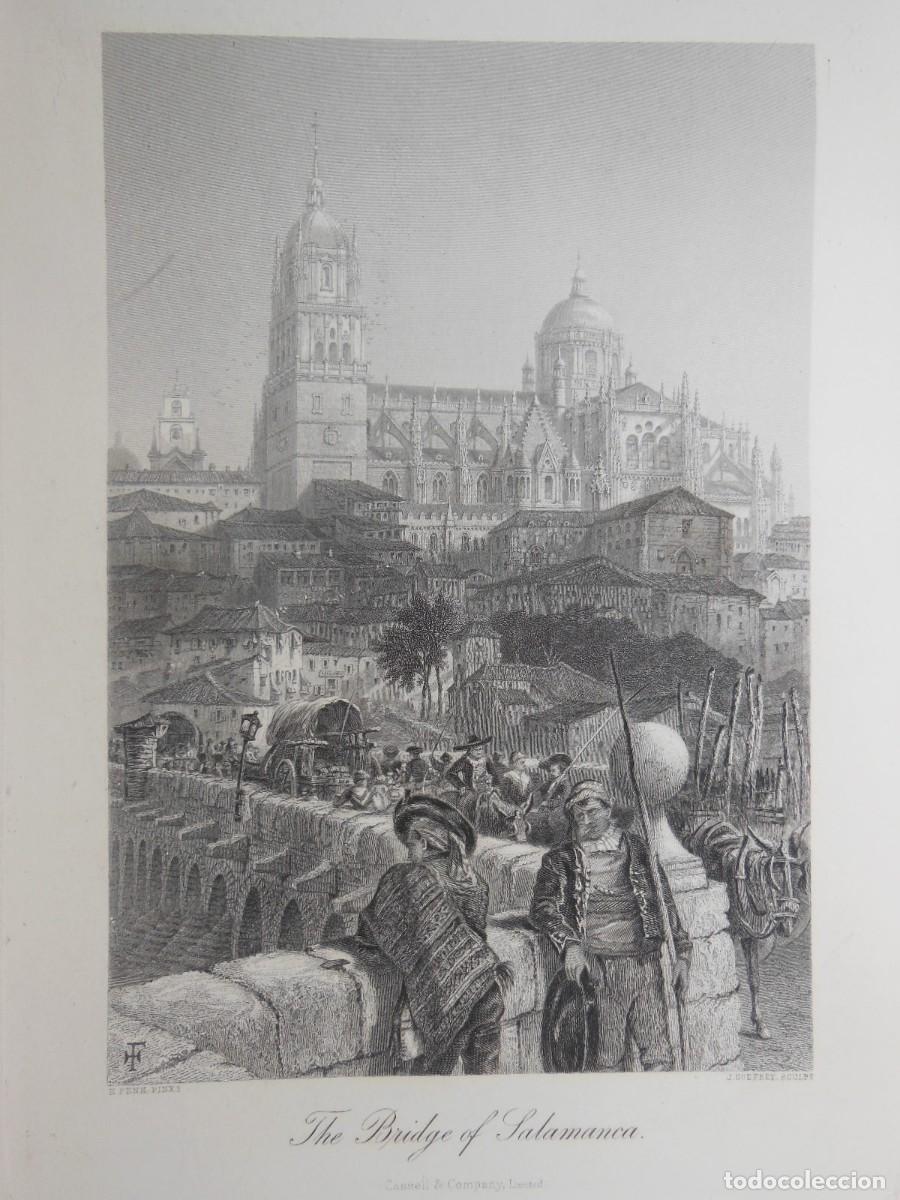 Arte: The bridge od Salamanca. GODFREY, J. y FENN,H. 1875