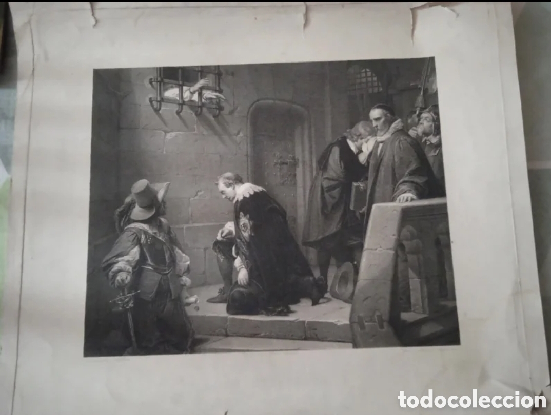 Arte: Antiguo grabado siglo xix - Foto 2