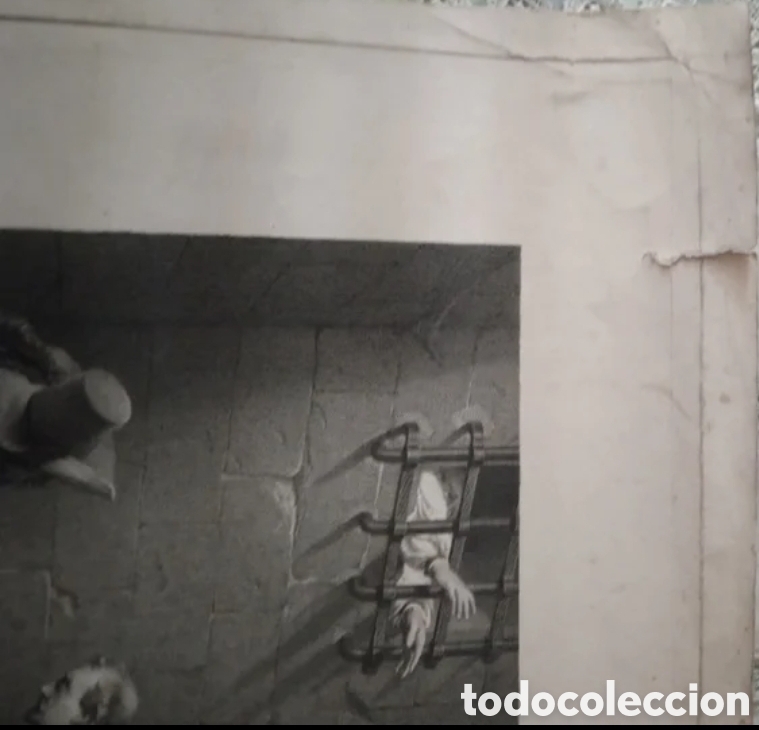 Arte: Antiguo grabado siglo xix - Foto 4