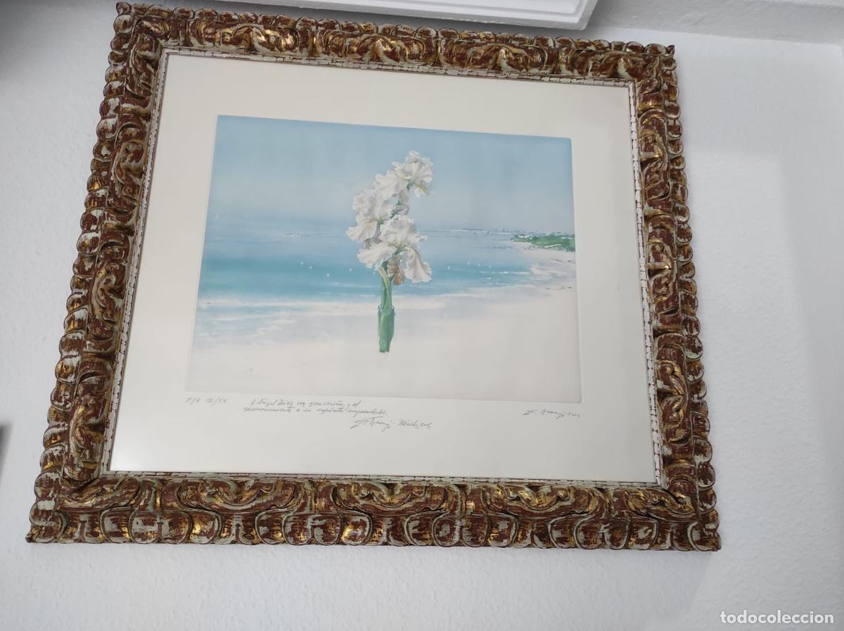 Arte: Lirio blanco de Eduardo Naranjo - Foto 1