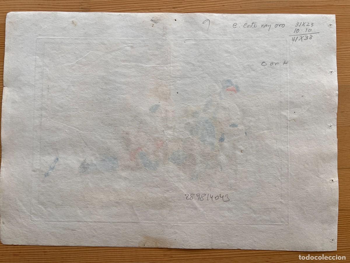 Arte: BARTOLOMEO PINELLI , ETCHING 1815 ROMA , COMITIVA , GRABADO DE 1815 - Foto 6