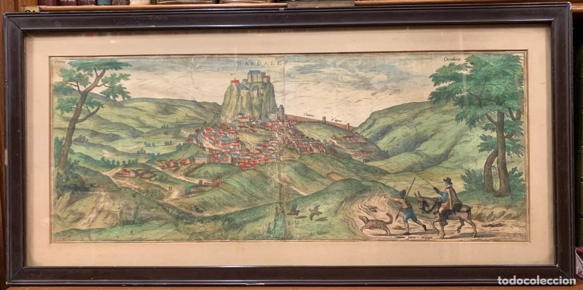 Arte: HARDALES. MALAGA. CIVITATES ORBIS TERRARUM - Foto 1