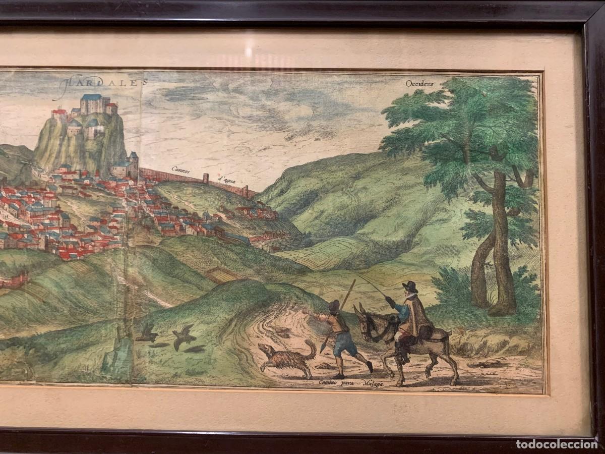 Arte: HARDALES. MALAGA. CIVITATES ORBIS TERRARUM - Foto 2
