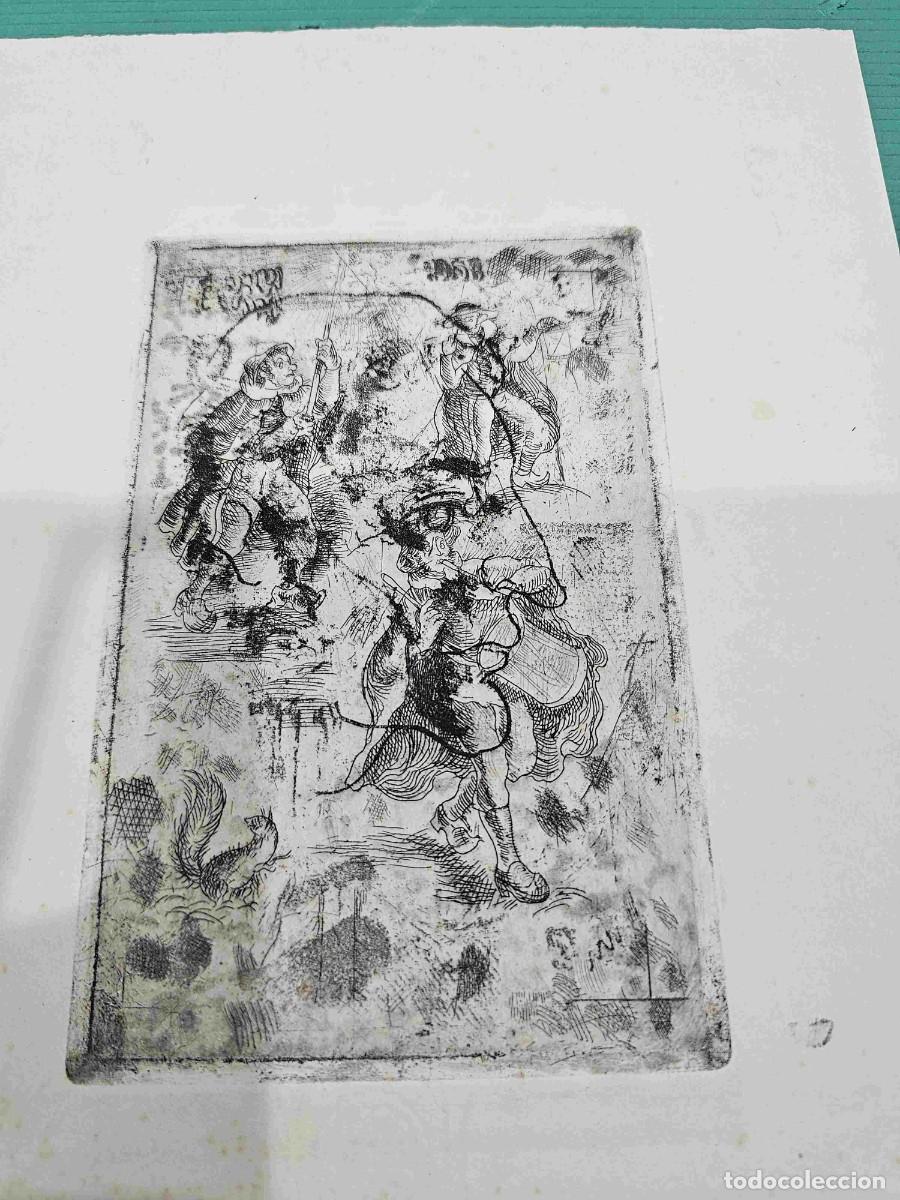 Arte: FANTASTICO GRABADO ABSTRACTO - Foto 2
