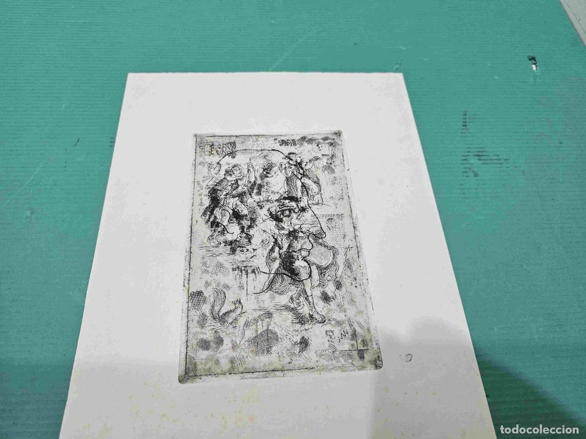 Arte: FANTASTICO GRABADO ABSTRACTO - Foto 9