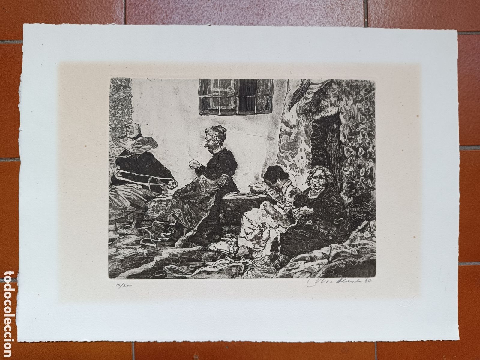 Arte: Grabado se&ntilde;oras de Manuel Alcorlo - Foto 2