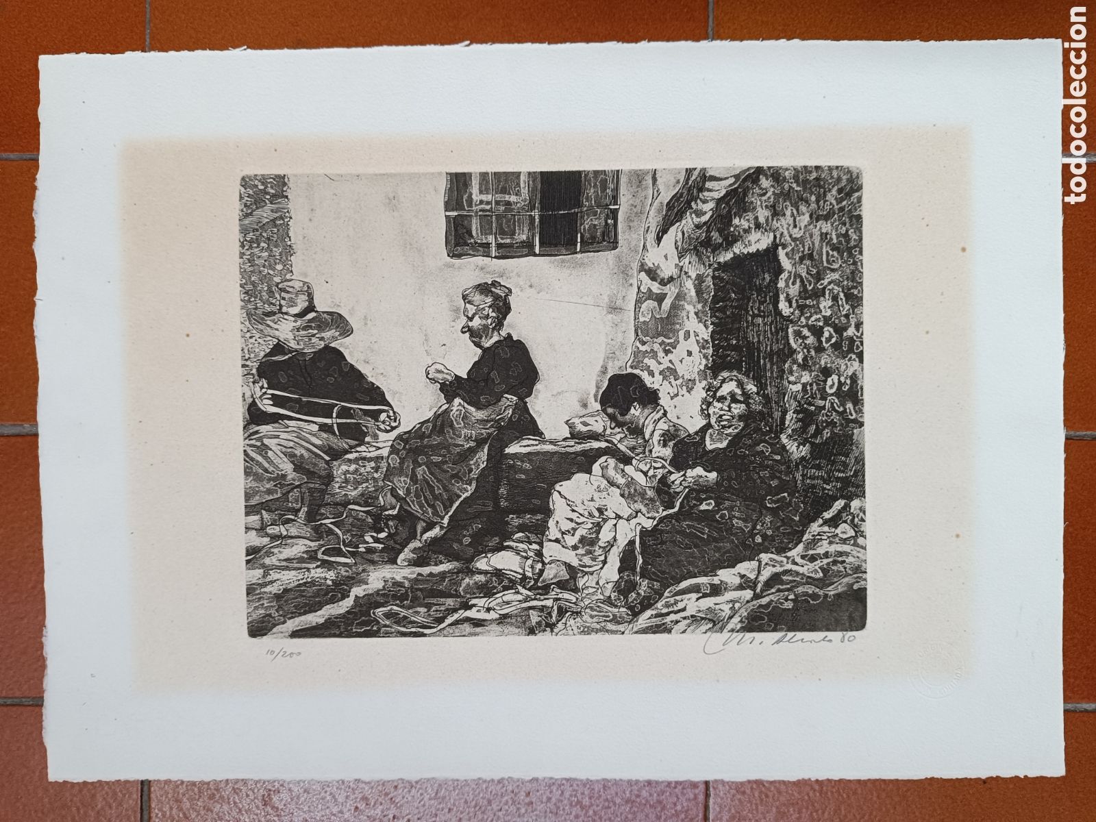 Arte: Grabado se&ntilde;oras de Manuel Alcorlo - Foto 7