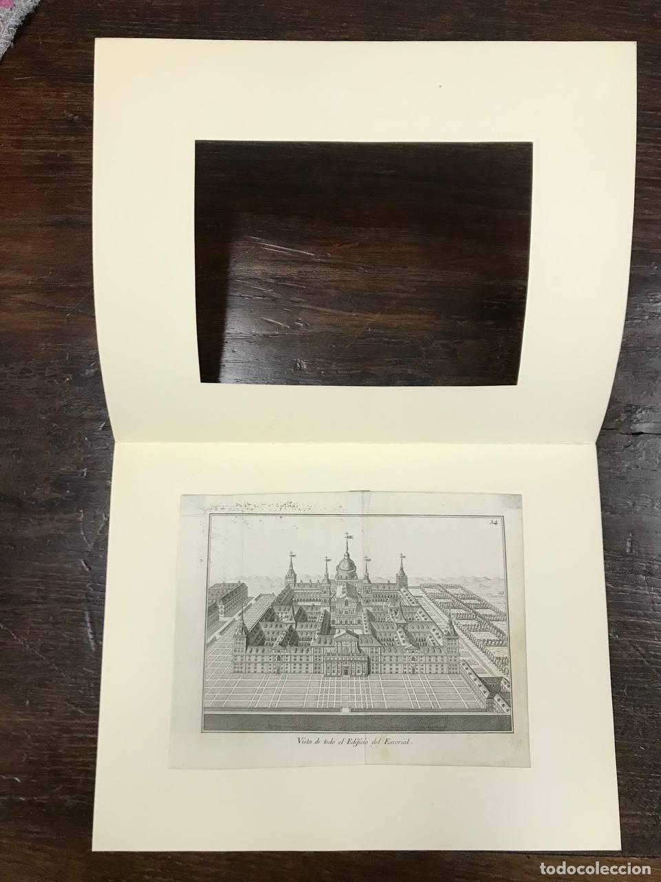 Arte: GRABADO VISTA DE TODO EL EDIFICIO DEL ESCORIAL. SIGLO XIX - Foto 3