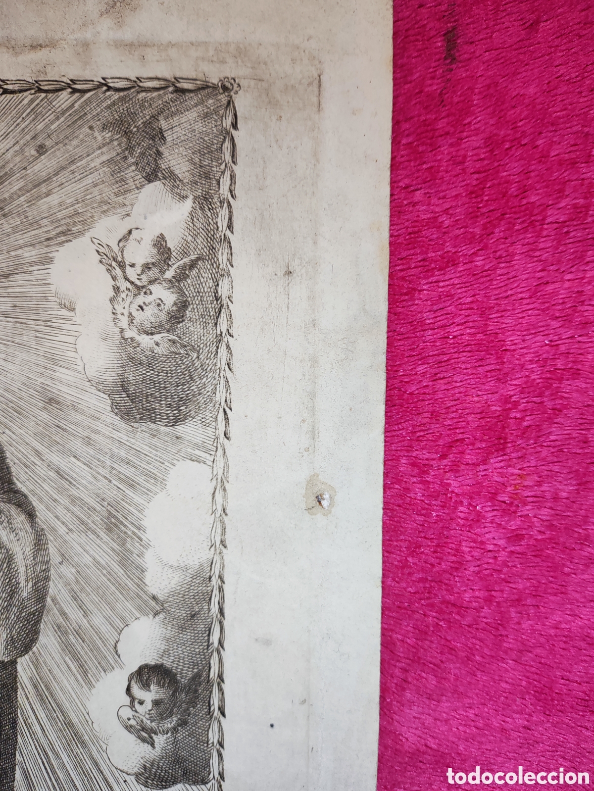 Arte: VIRGEN DE LA LUZ. GRABADO ANTIGUO - Foto 13