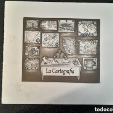 Arte: JORGE PERELLÓN (MADRID, 1965). GRABADO ”LA CARTOGRAFIA”.