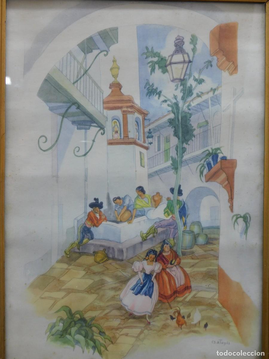 Arte: GRABADO - CARLOS SAENZ DE TEJADA - Foto 1