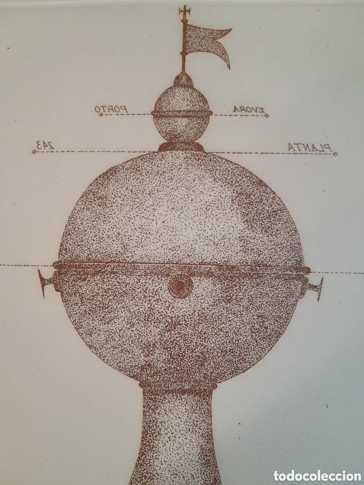 Arte: GRABADO. ELEMENTO ARQUITECT&Oacute;NICO. - Foto 6