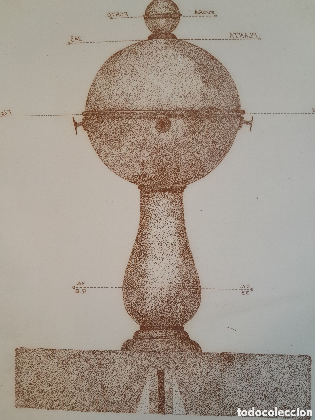 Arte: GRABADO. ELEMENTO ARQUITECT&Oacute;NICO. - Foto 7