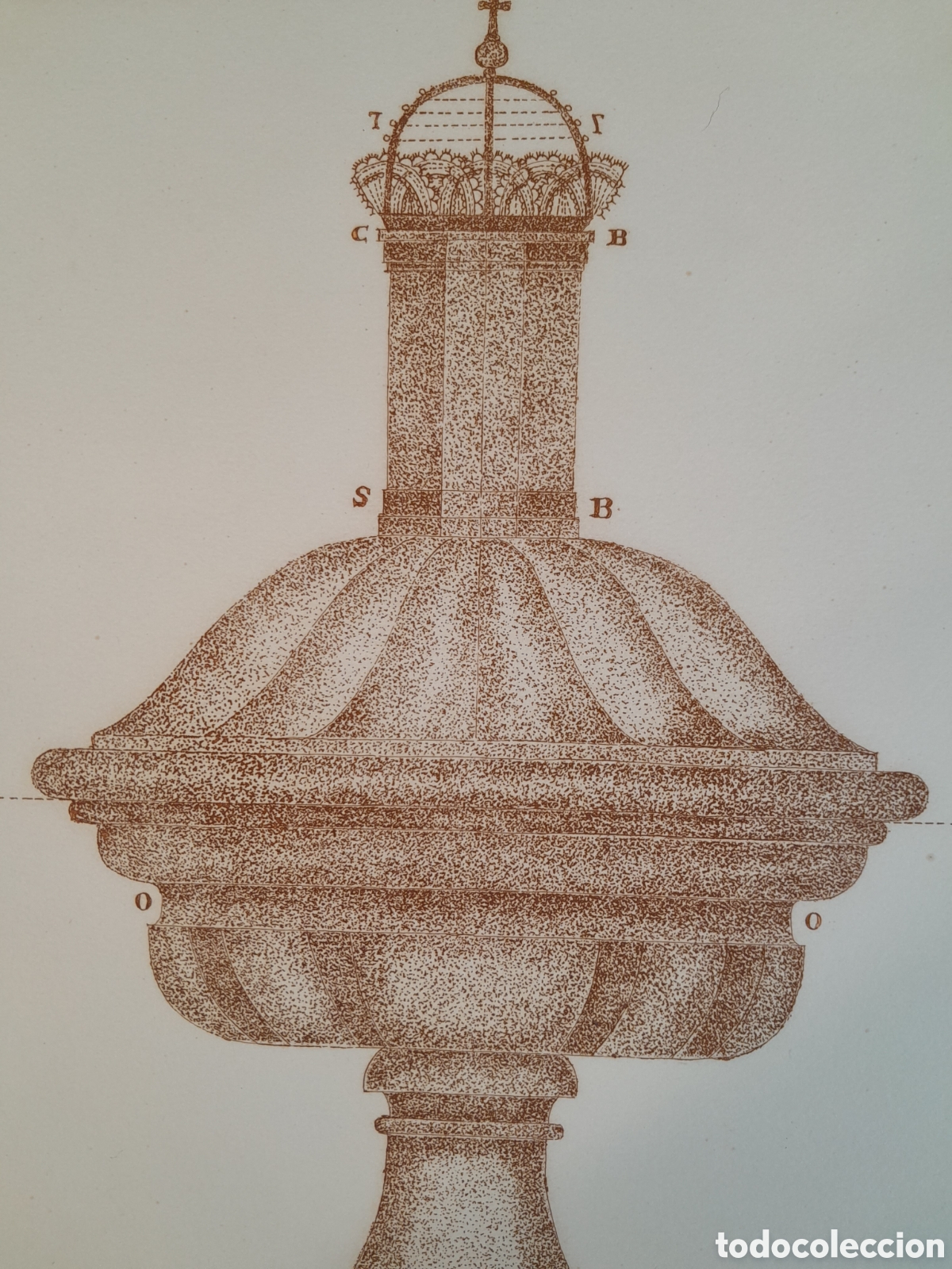 Arte: GRABADO. ELEMENTO ARQUITECT&Oacute;NICO. - Foto 6