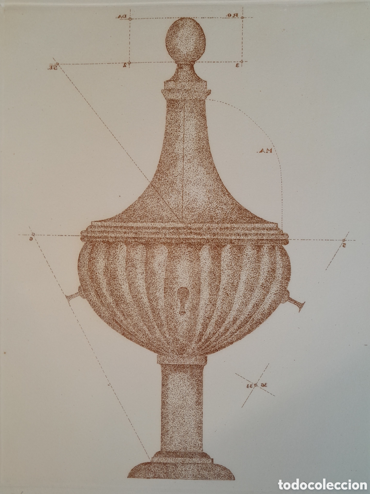 Arte: GRABADO. ELEMENTO ARQUITECT&Oacute;NICO. - Foto 2