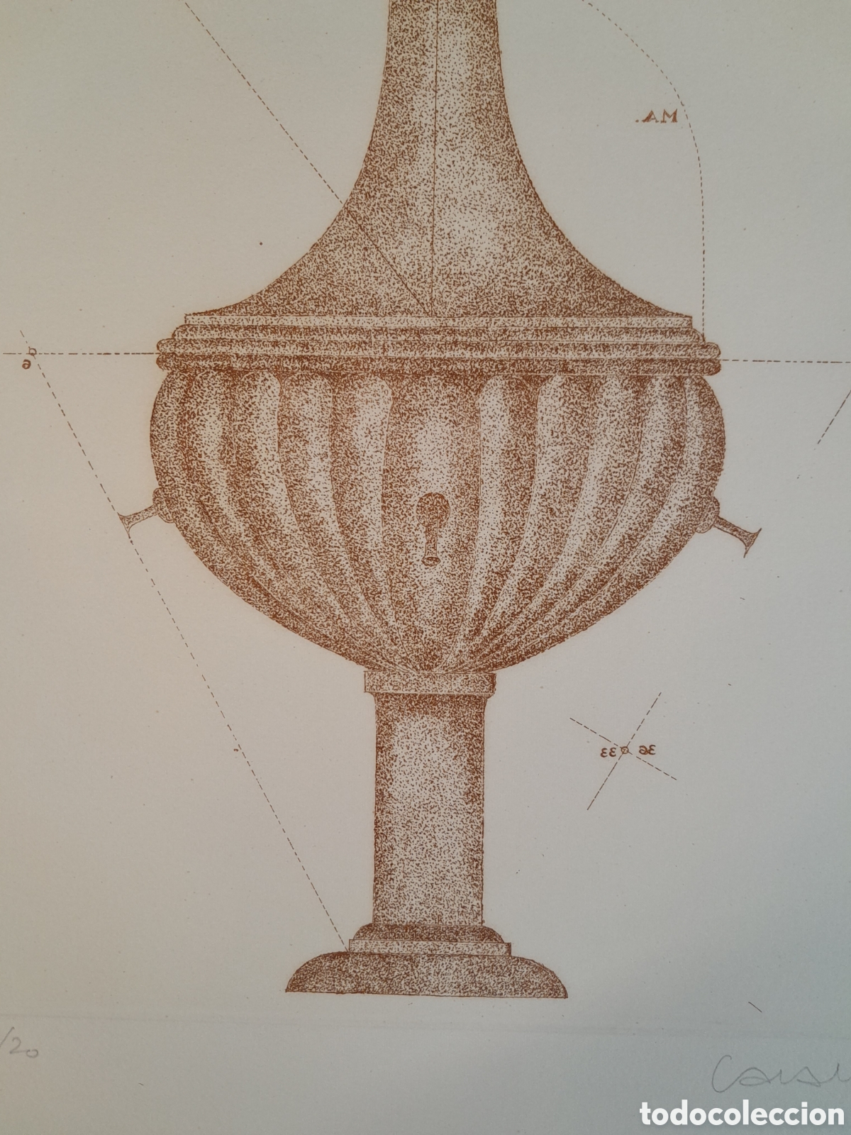 Arte: GRABADO. ELEMENTO ARQUITECT&Oacute;NICO. - Foto 6