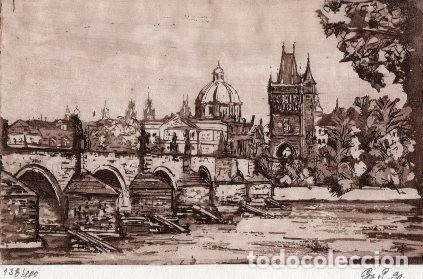 Arte: DOS GRABADOS CASCO HIST&Oacute;RICO - Foto 1