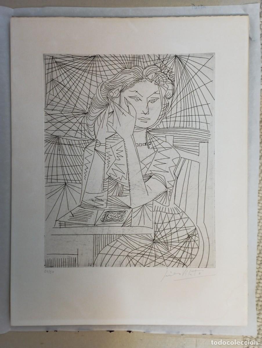 Arte: Grabado Javier Vilat&oacute;. 1955 - Foto 1