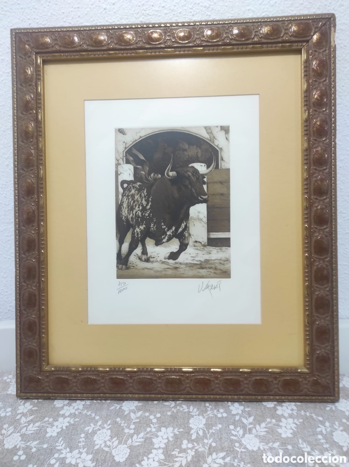 Arte: Grabado de Vicente Arn&aacute;s - Foto 1
