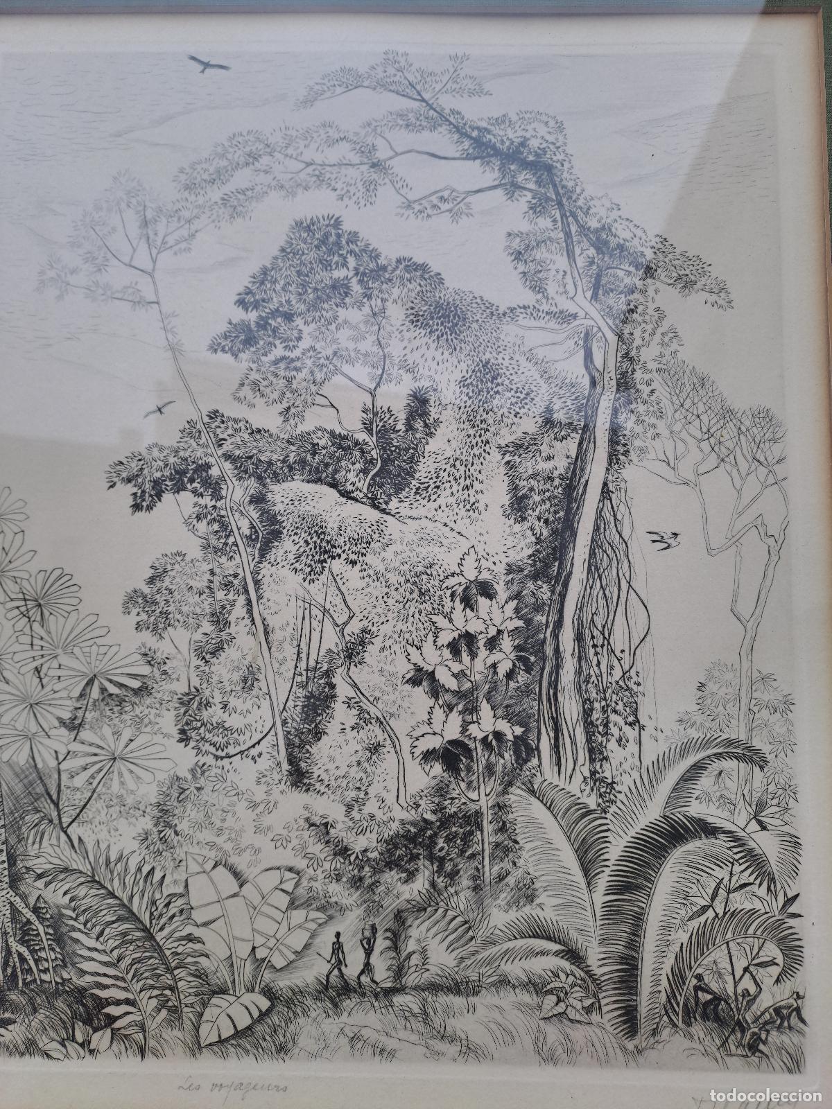 Arte: Grabado de Robert Cami. - Foto 1